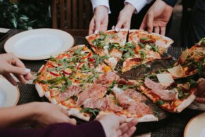 Pizza Wedding Party